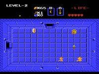 une photo d'Ã©cran de The Legend of Zelda sur Nintendo Nes